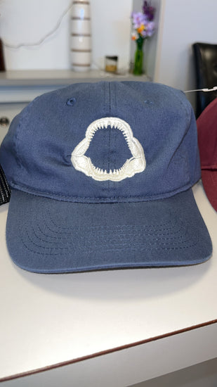 Blue Shark Mouth Cap