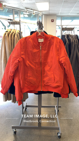 Ladies Bomber Quilted Jacket