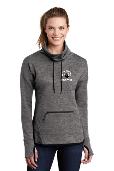 NORTH END LADIES COWL NECK PULLOVER