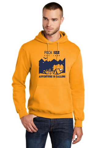 PACK 122 COTTON YOUTH AND ADULT HOODED SWEATSHIRT