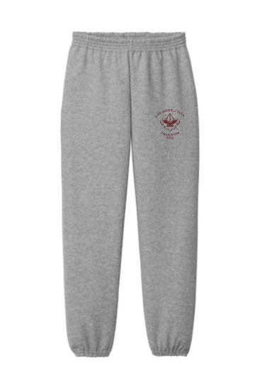 TROOP 198 COTTON BLEND CLOSED BOTTOM SWEATPANTS
