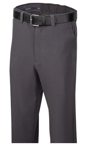 Smitty Softball Flat Front Umpire Pants all styles Charcoal Grey