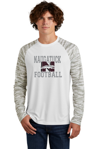 Naugatuck Football Camo Performance Longsleeve