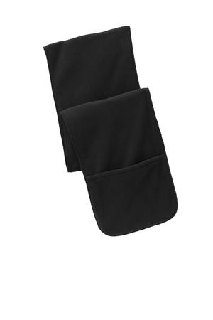 Fleece Scarf With Pockets
