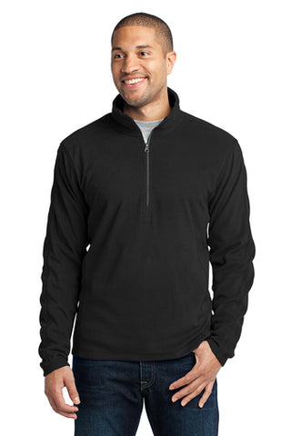 Jettie S. Tisdale Men's 1/4 Zip Microfleece