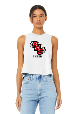 Pomperaug Cheer Cropped sleeveless top
