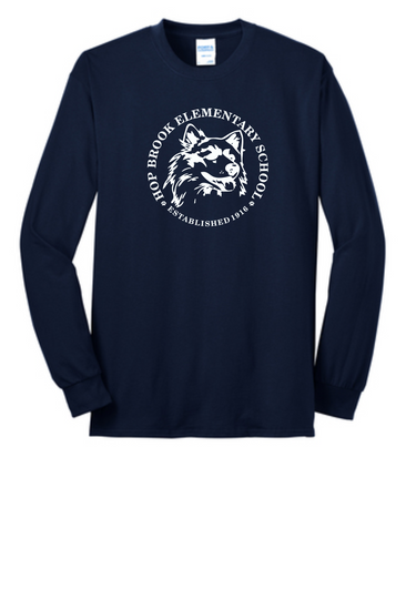 Hop Brook Longsleeve Cotton Youth & Adult T-shirt
