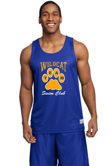 Wildcat Swim Club Mesh Tank Tops