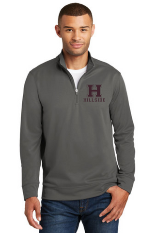 Hillside Adult 1/4 Zip Performance Pullover