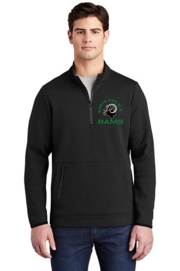 RAMS 1/4 Zip Heavyweight Pullover