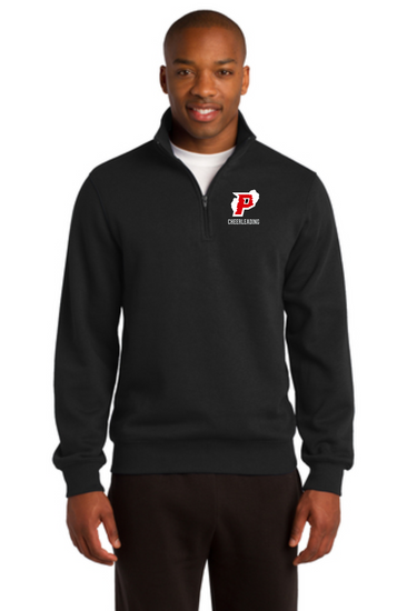 Pomperaug Cheer 1/4 zip sweatshirt