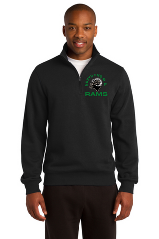 RAMS 1/4 Zip Sweatshirt